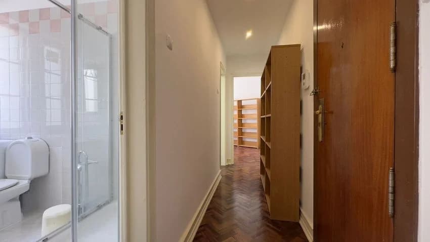 T1 flat for rent in rua Pinheiro Chagas