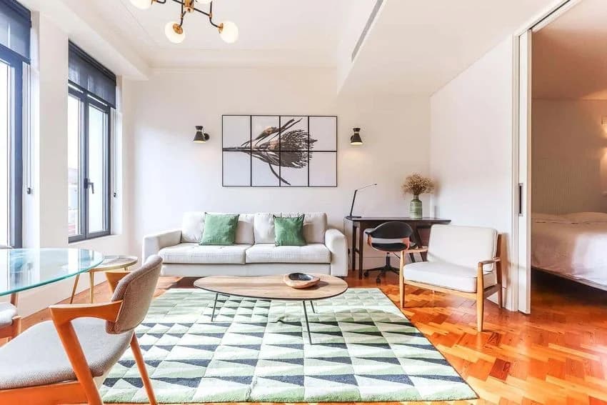 T1 flat for rent in rua de São Paulo